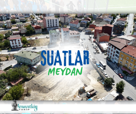 Aynavutköy’de yeni meydan düzenlemesi