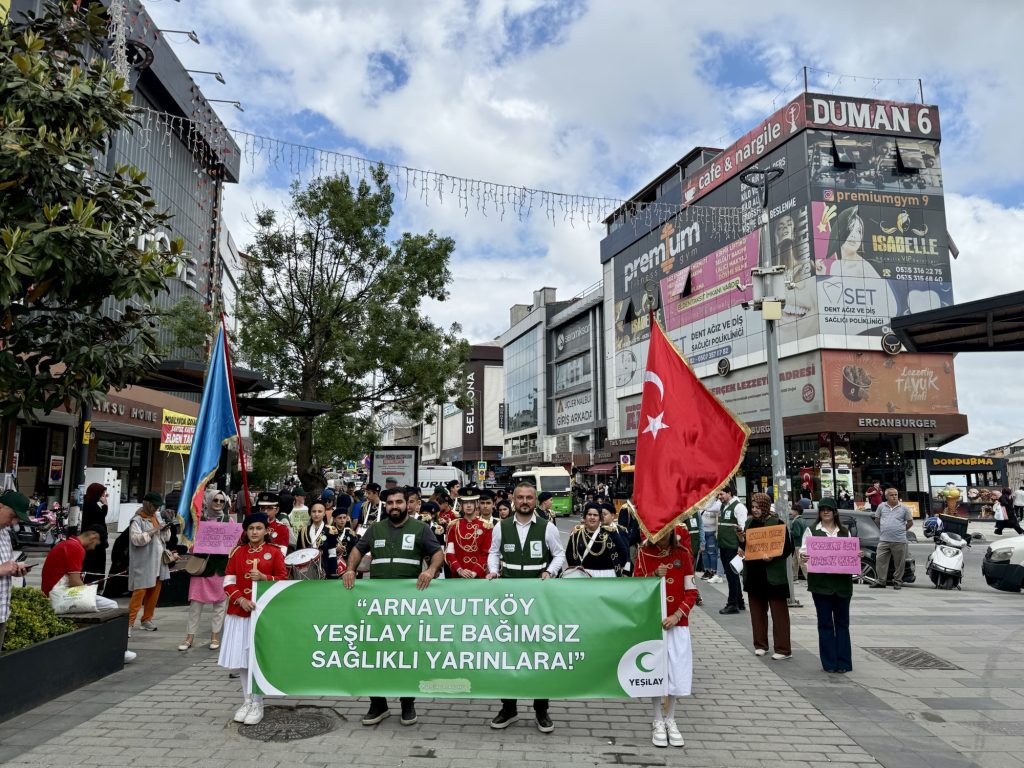 Yeşilay Arnavutköy’den Tütünsüz Gelecek İçin Anlamlı Yürüyüş