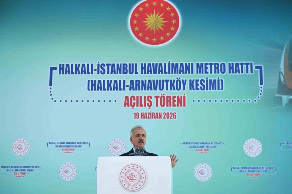 Bakan Uraloğlu: “Bakanlığımızca İstanbul’a kazandırılan toplam raylı sistem hattı uzunluğu 180 kilometreye ulaştı”