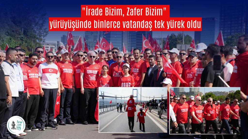 15 Temmuz’un 10. Yılında İstanbul Tek Yürek Oldu: “İrade Bizim, Zafer Bizim” Yürüyüşüne Binler Katıldı