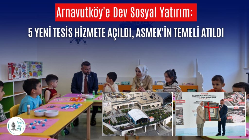 5 Yeni Tesis Hizmete Açıldı, ASMEK’in Temeli Atıldı