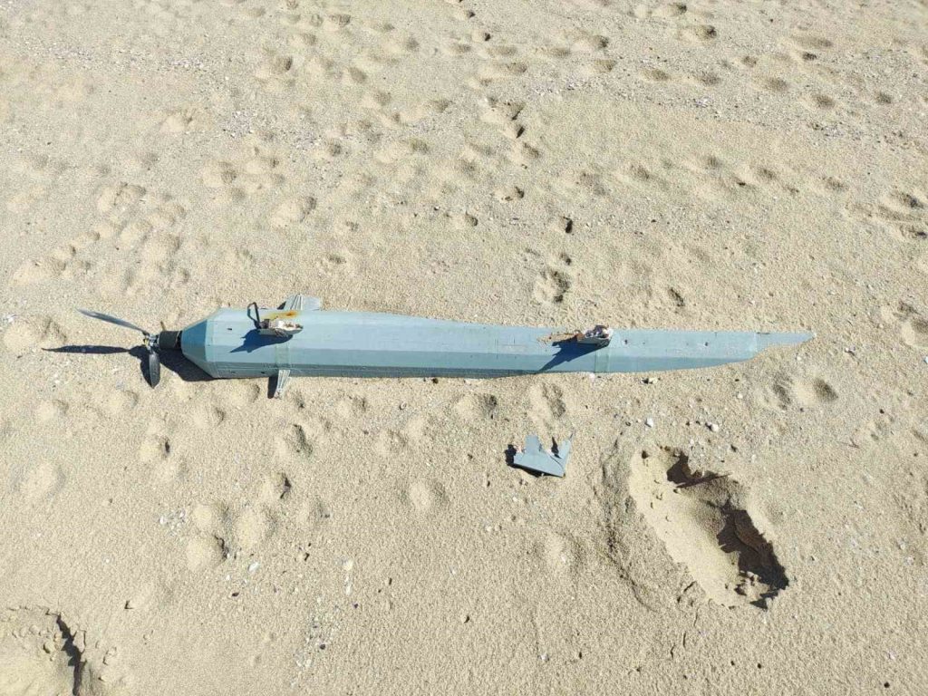 İstanbul Karaburun sahilinde üzerinde patlayıcı madde bulunan insansız hava aracı bulundu