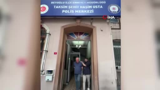 Beyoğlu’nda Güney Koreli yayıncıyı taciz eden şüpheli yakalandı