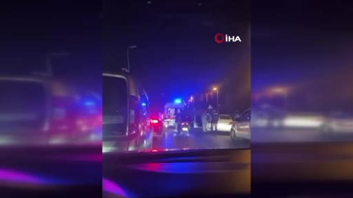 Küçükçekmece’de şüpheli araç kovalamacasında Yunus Timi kaza yaptı: 3 polis yaralı