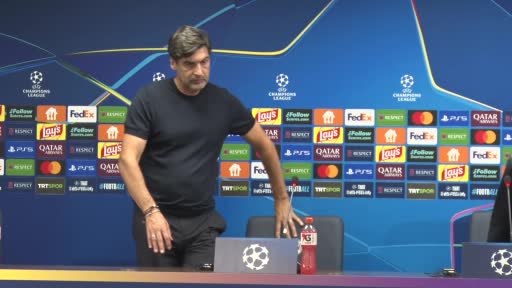 Paulo Fonseca: “Karşımızda favori olan bir ekip vardı”