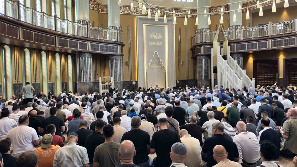 Taksim Camii’nde 30 Ağustos Zafer Bayramı dolayısıyla mevlit okutuldu