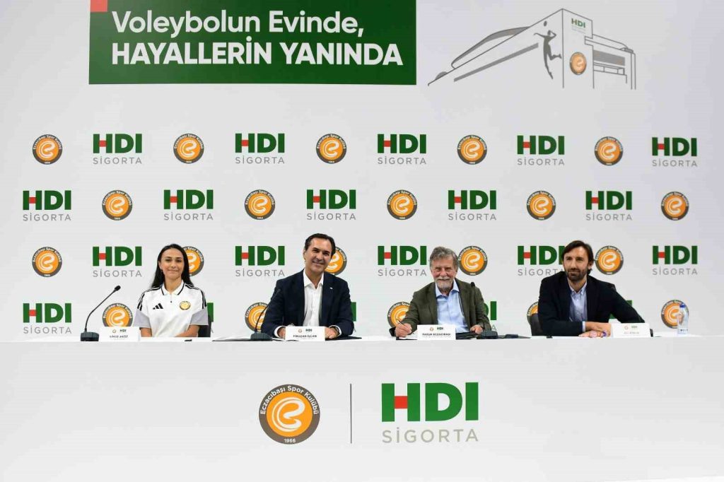 HDI Sigorta ve Eczacıbaşı Spor Kulübü güçlerini birleştirdi: Voleybolun evinin adı “HDI Sigorta Spor Salonu” oldu