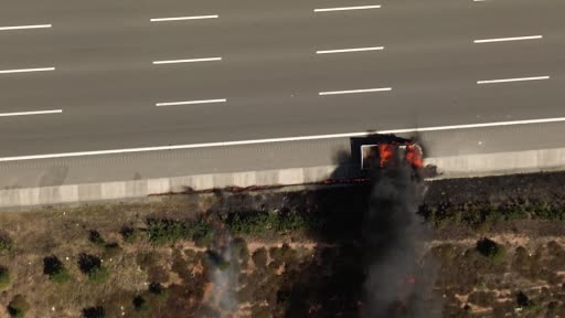 Kuzey Marmara’da seyir halindeki pikap alevlere teslim oldu