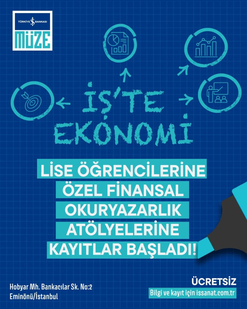 Lise öğrencilerine özel “İş’te Ekonomi” atölyelerinde yeni dönem başlıyor